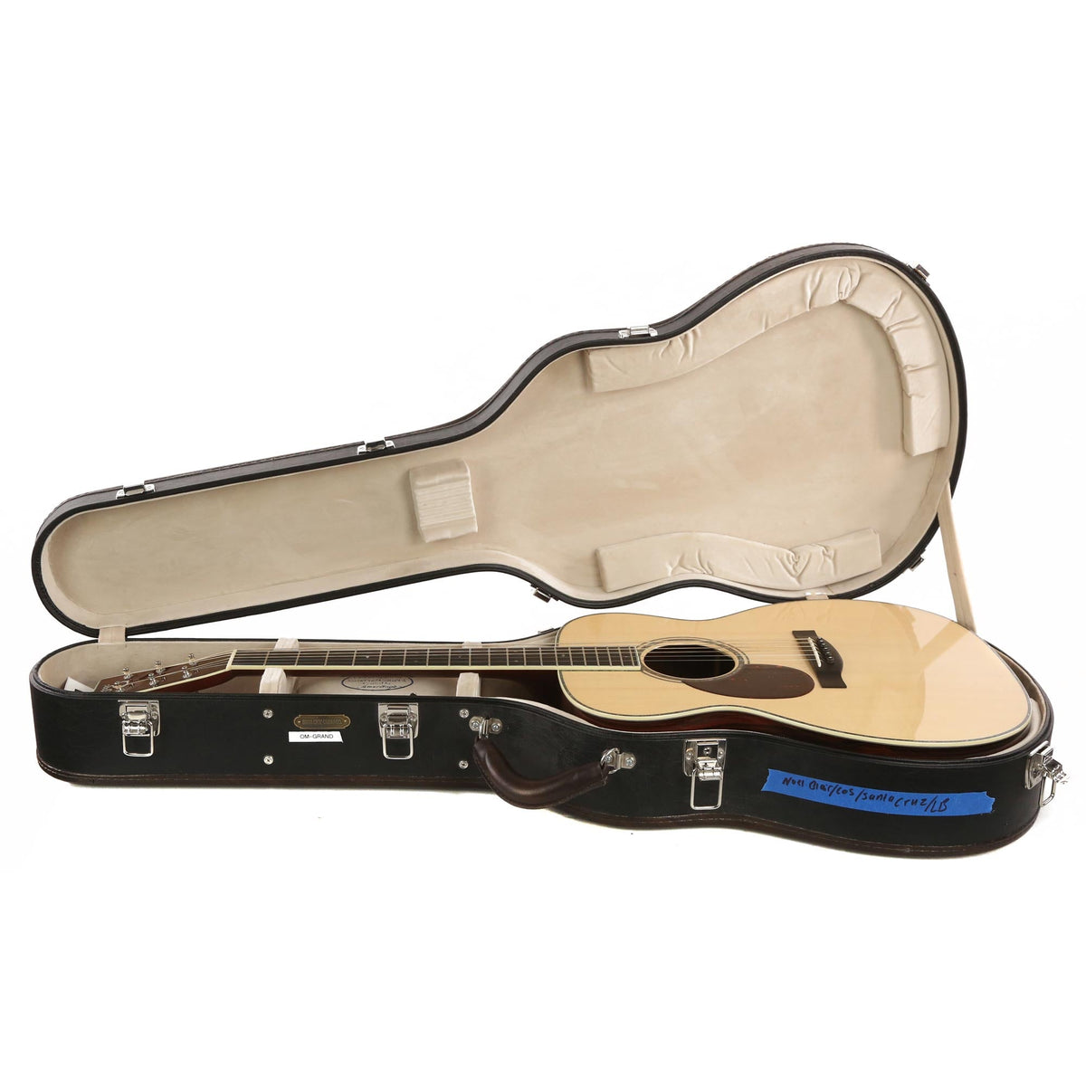 Santa Cruz Guitar Company OM Grand Acoustic Adirondack Spruce and Cocobolo Left-Handed Used — 10