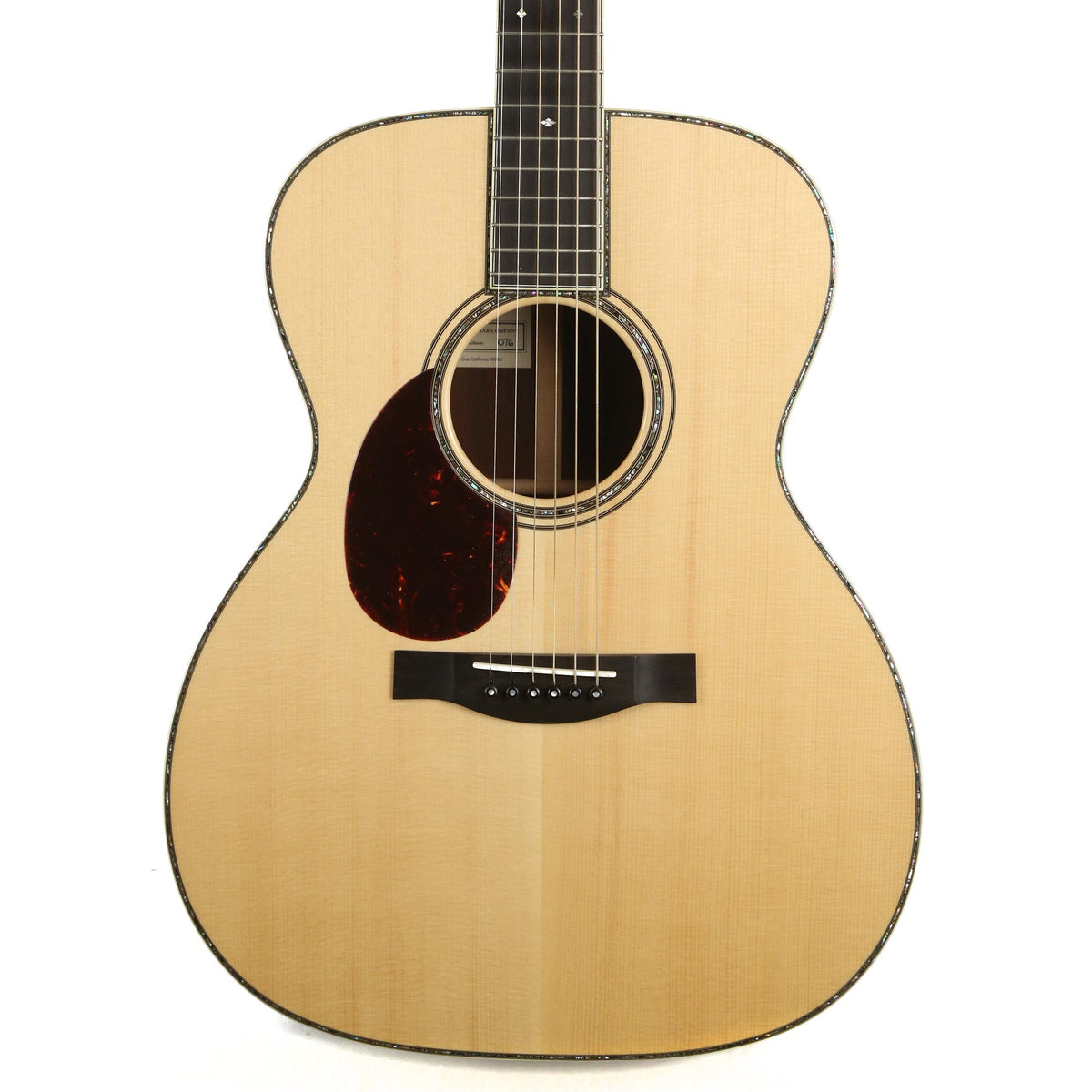 Santa Cruz Guitar Company OM Grand Acoustic Adirondack Spruce and Cocobolo Left-Handed Used — 1