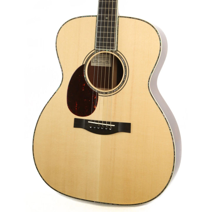 Santa Cruz Guitar Company OM Grand Acoustic Adirondack Spruce and Cocobolo Left-Handed Used