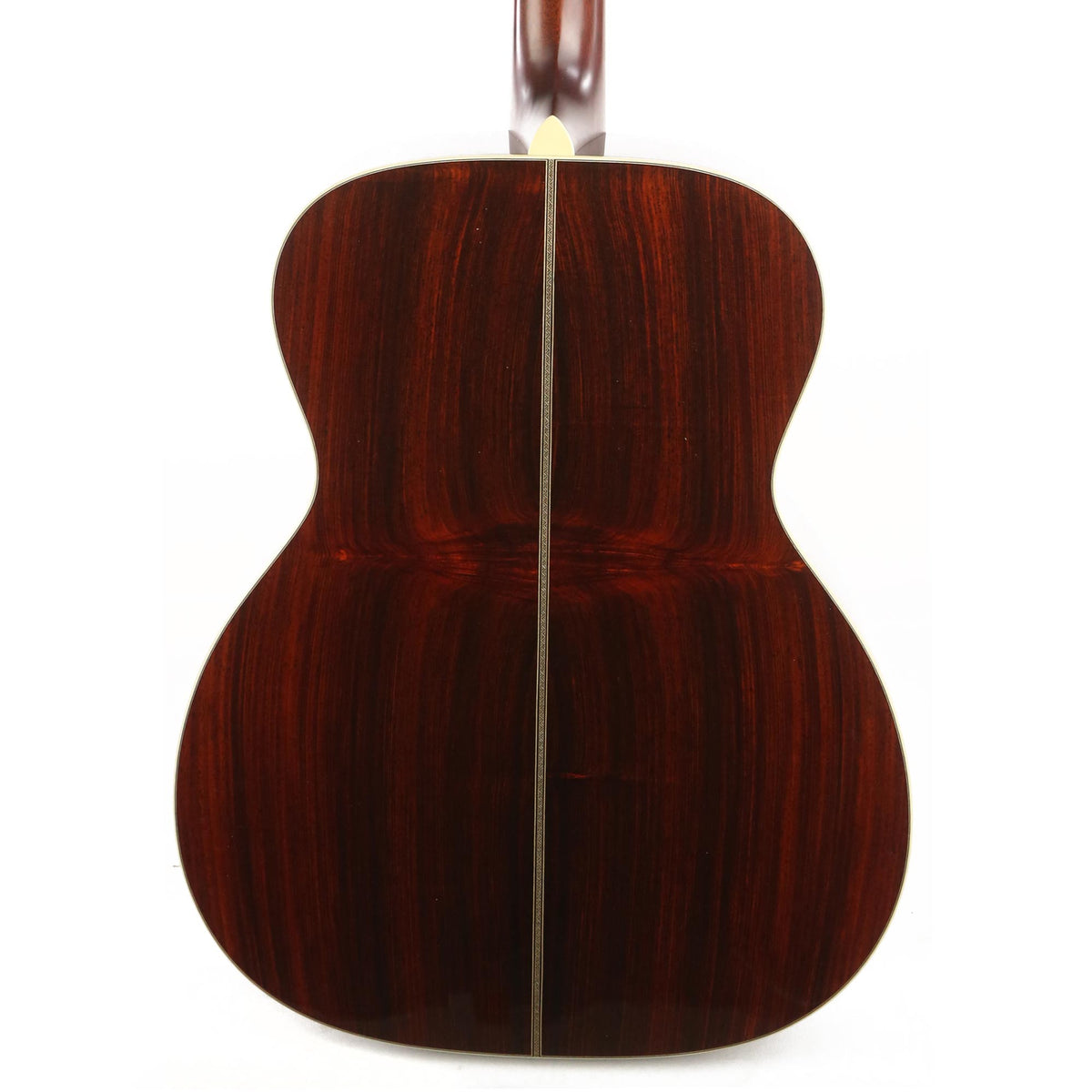 Santa Cruz Guitar Company OM Grand Acoustic Adirondack Spruce and Cocobolo Left-Handed Used — 9