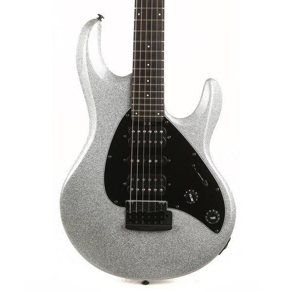 Ernie Ball Music Man Silhouette HSH Music Zoo 25th Anniversary Silver Sparkle 2019
