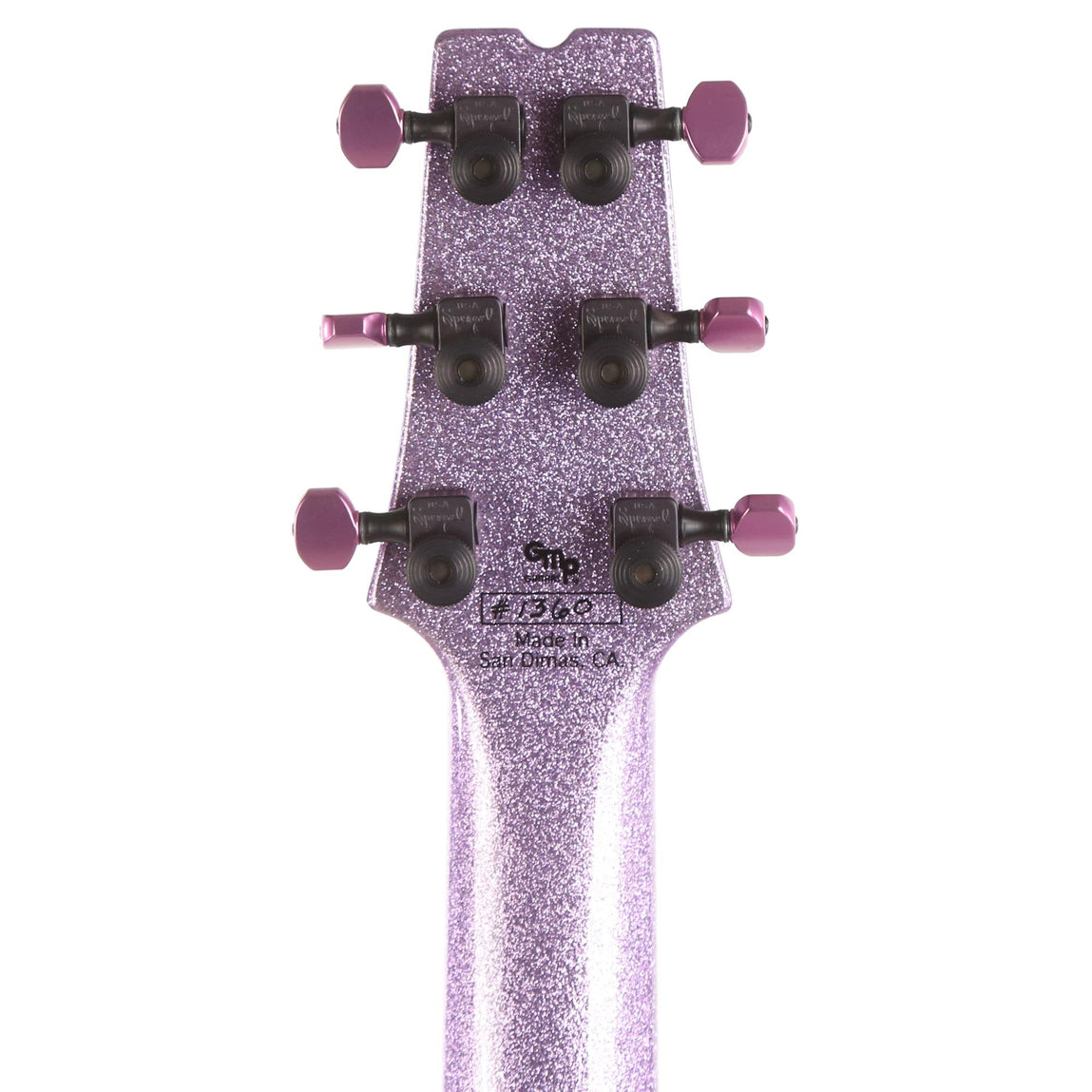 GMP T-Style Guitar Purple Metallic Flake | The Music Zoo
