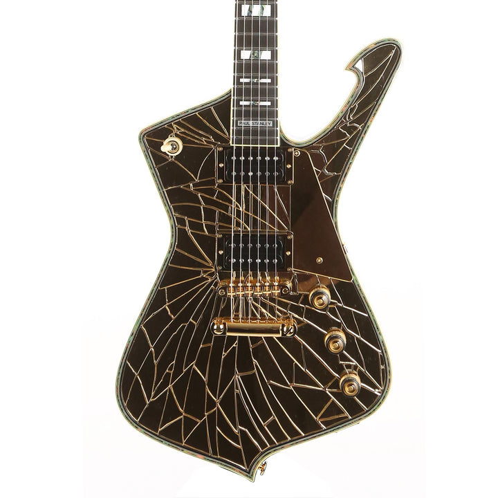 Ibanez PS4CM Paul Stanley Signature Cracked Mirror Gold 2019