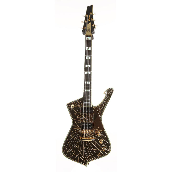 Ibanez PS4CM Paul Stanley Signature Cracked Mirror Gold 2019
