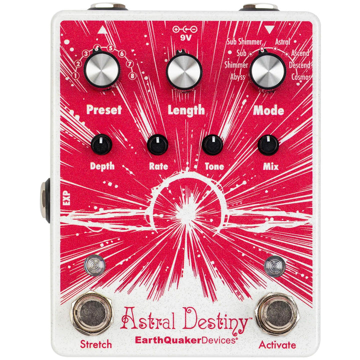 EarthQuaker Devices Astral Destiny Octave Reverb Effect Pedal