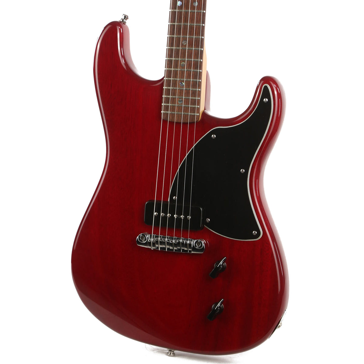 Fender Strat-o-Sonic Dove I Crimson Red Transparent 2004 — 7