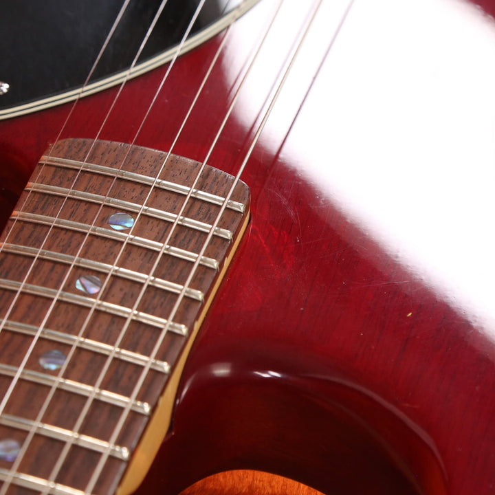 Fender Strat-o-Sonic Dove I Crimson Red Transparent 2004