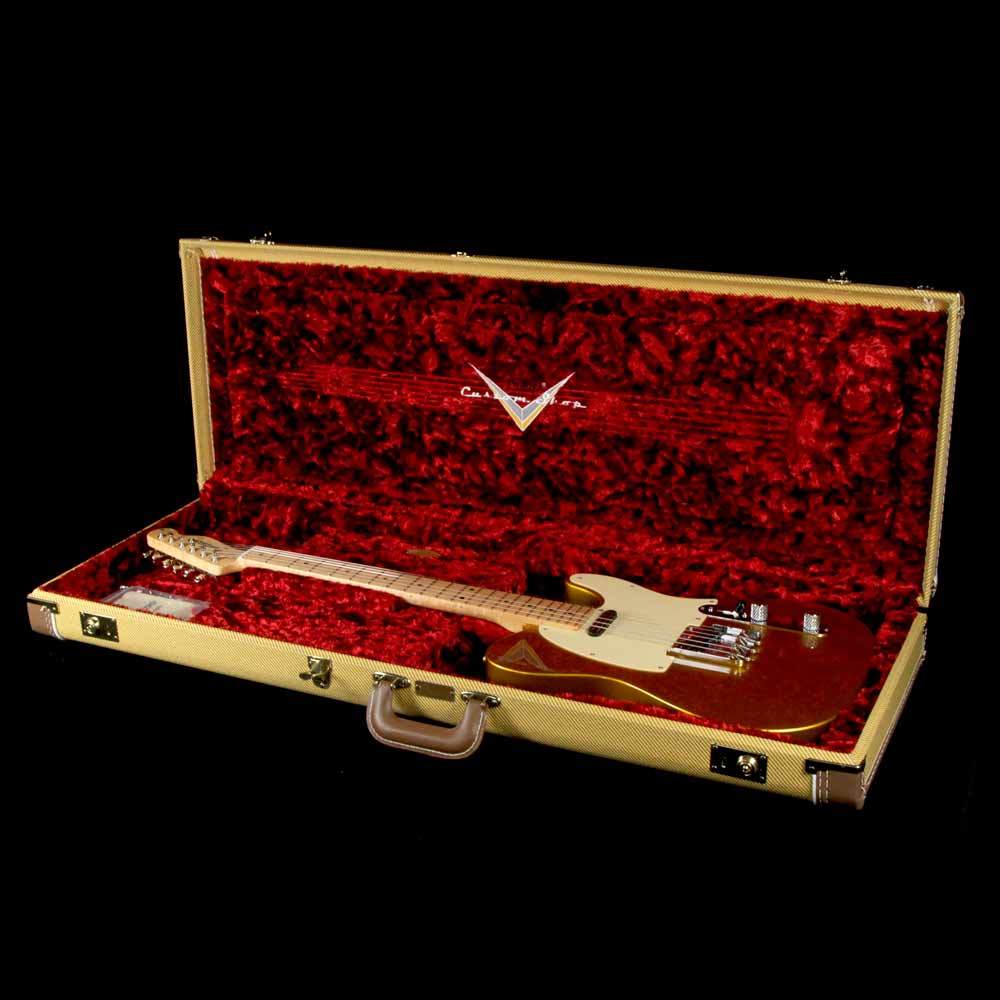Fender Custom Shop Danny Gatton Telecaster Frost Gold — 9