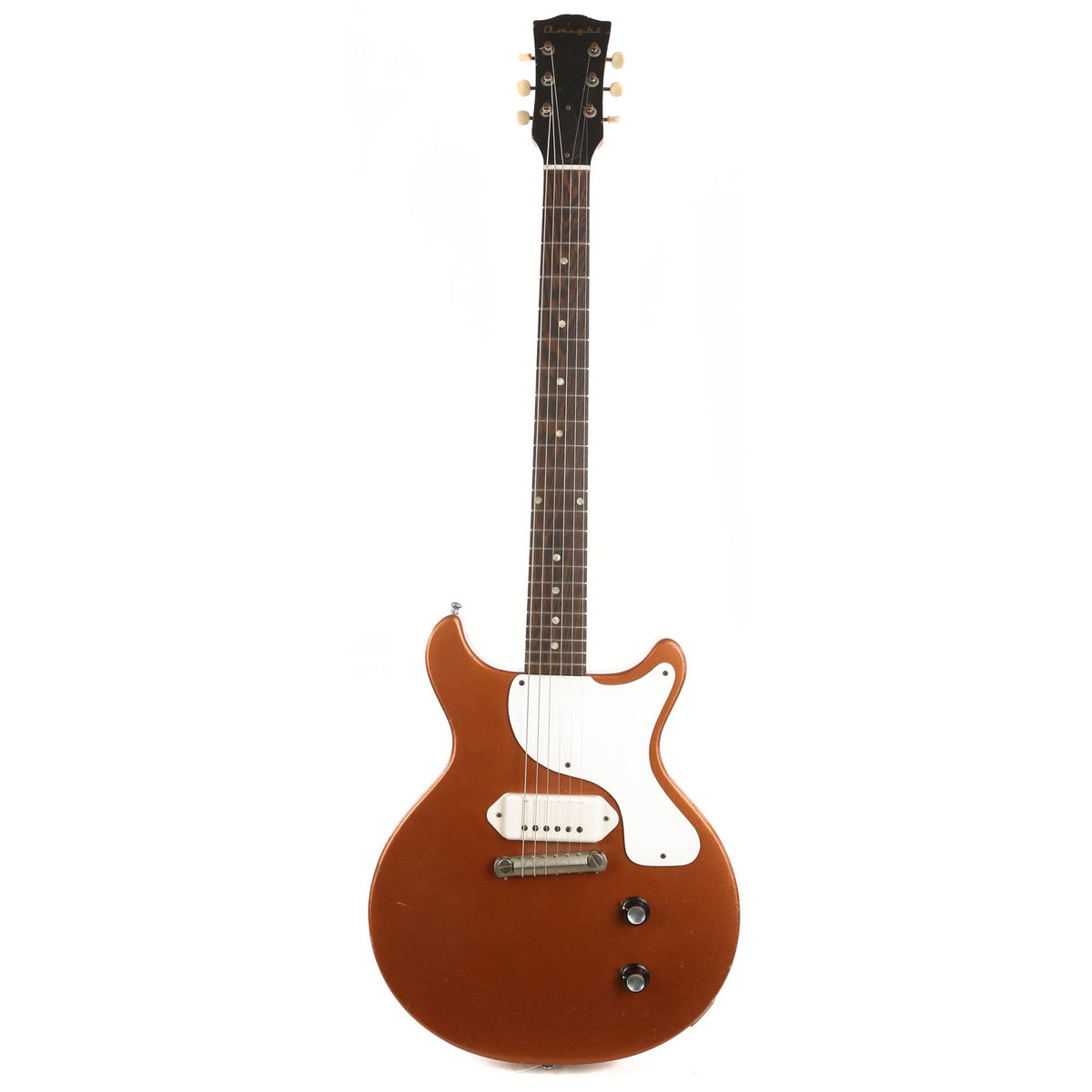 Dwight Doublecut Guitar by Clive Brown Aged Finish Used — 2