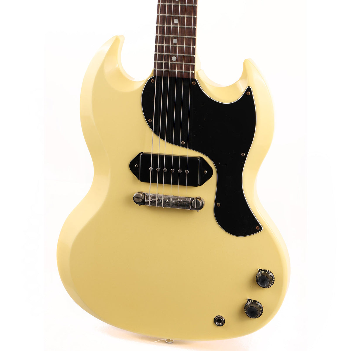 Gibson Custom Shop SG Junior Made 2 Measure Classic White with DiMarzio Fantom P-90 — 7