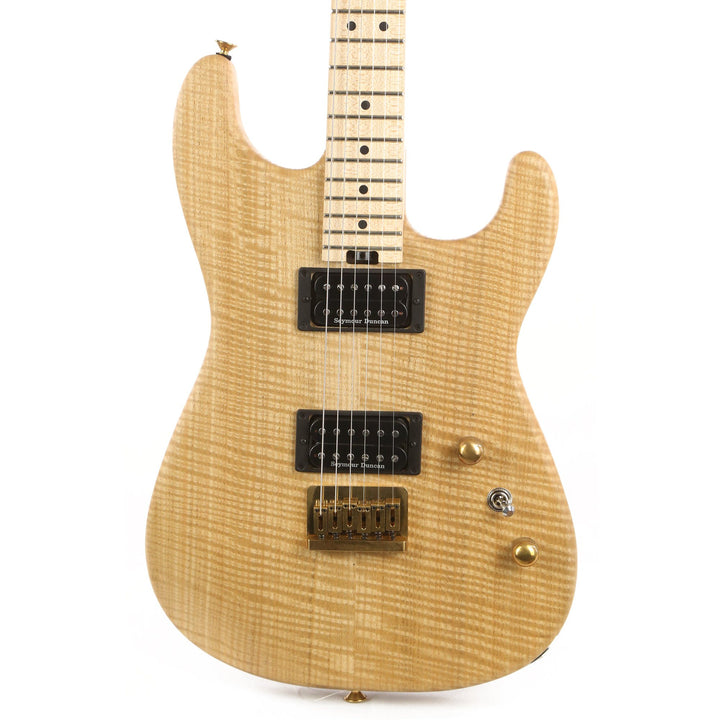 Charvel Custom Shop Flame Sassafras San Dimas Hardtail HH Natural Oil 2019