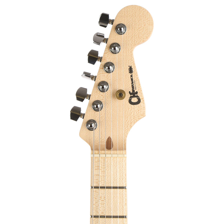 Charvel Custom Shop Flame Sassafras San Dimas Hardtail HH Natural Oil 2019