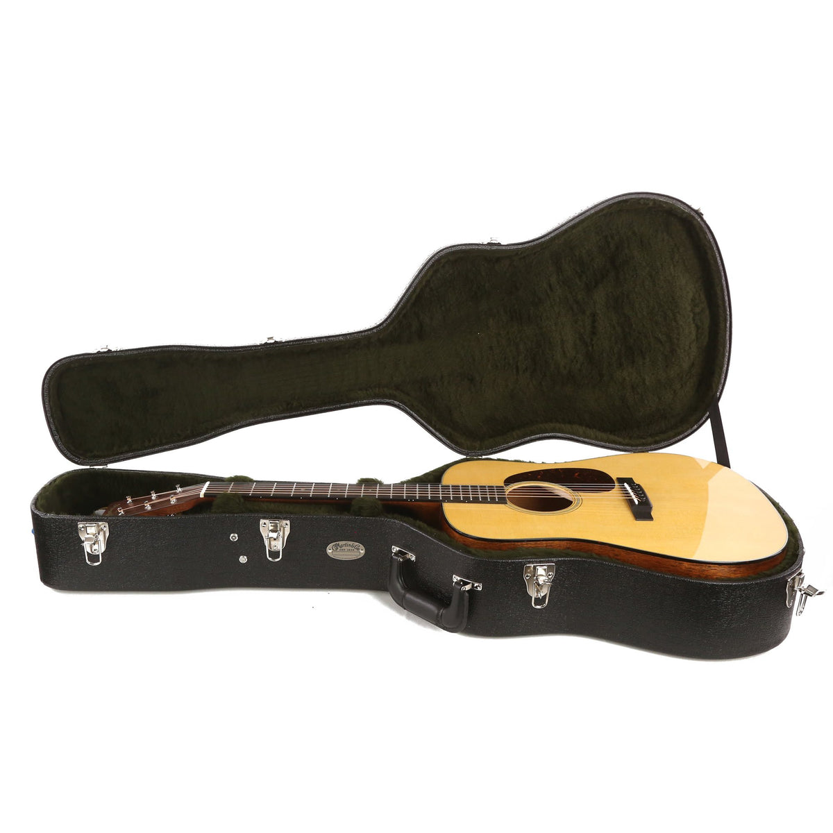Martin D-18 Dreadnought Acoustic Natural — 9