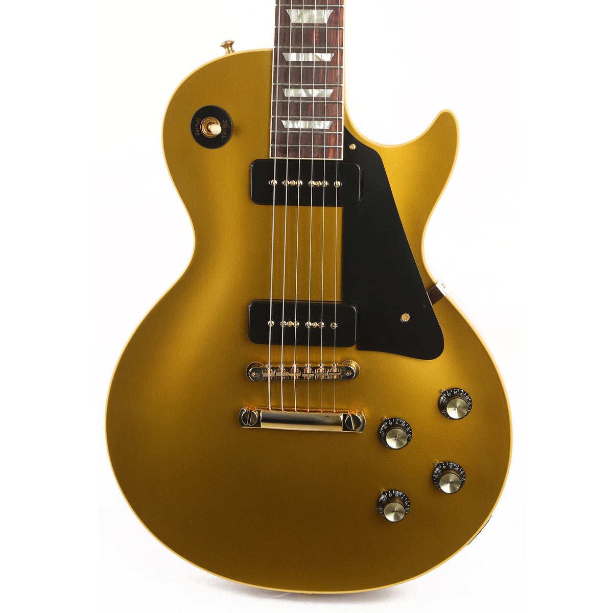 Gibson Custom Shop 1956 Les Paul Goldtop with Natural Back Made 2 Measure — 1