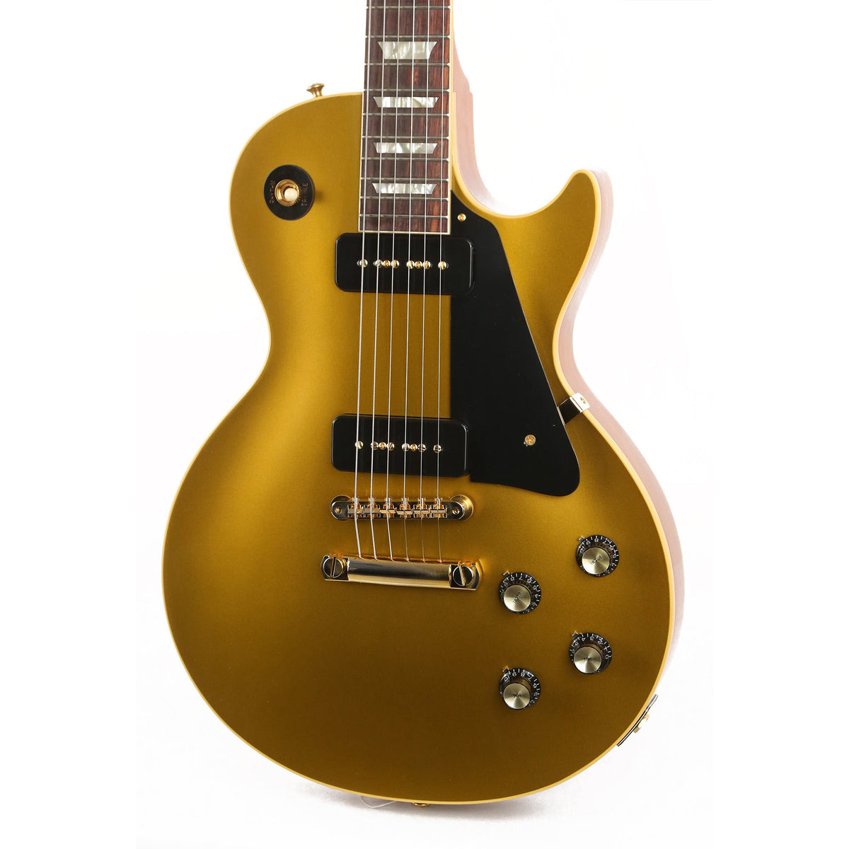 Gibson Custom Shop 1956 Les Paul Goldtop with Natural Back Made 2 Measure — 7