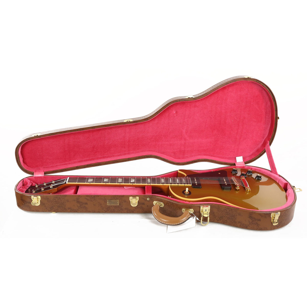 Gibson Custom Shop 1956 Les Paul Goldtop with Natural Back Made 2 Measure — 8