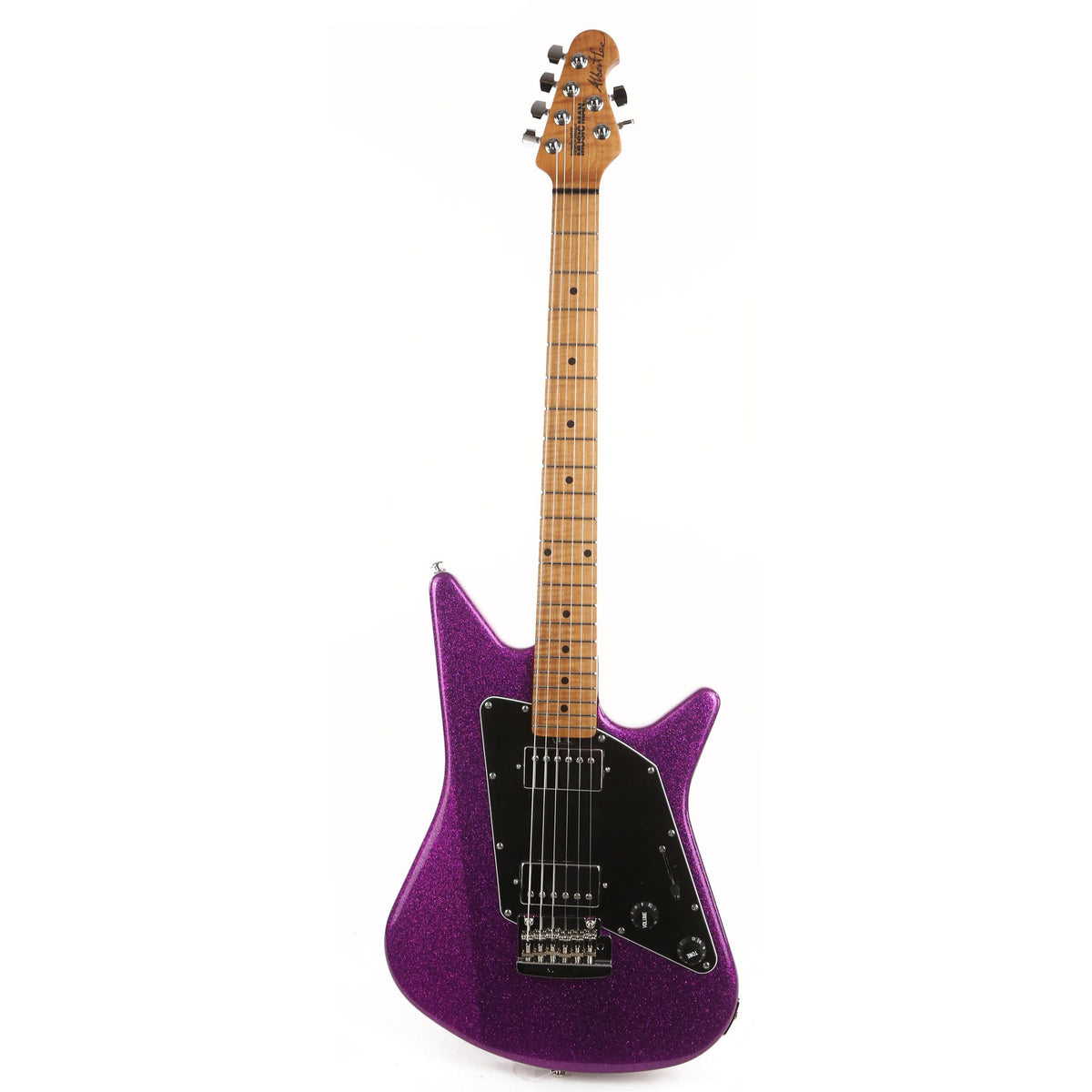 Ernie Ball Music Man Albert Lee HH Trem Music Zoo Exclusive Fuschia Sparkle — 2