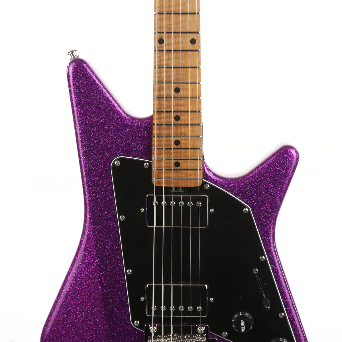 Ernie Ball Music Man Albert Lee HH Trem Music Zoo Exclusive Fuschia Sparkle — 6