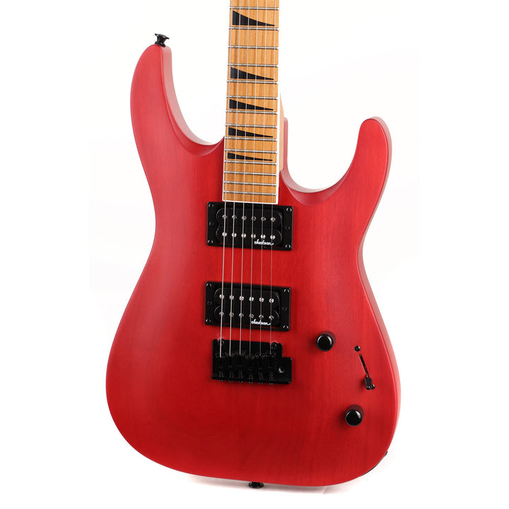 Jackson JS Series Dinky Arch Top JS24 DKAM Caramelized Maple Fingerboard Red Stain