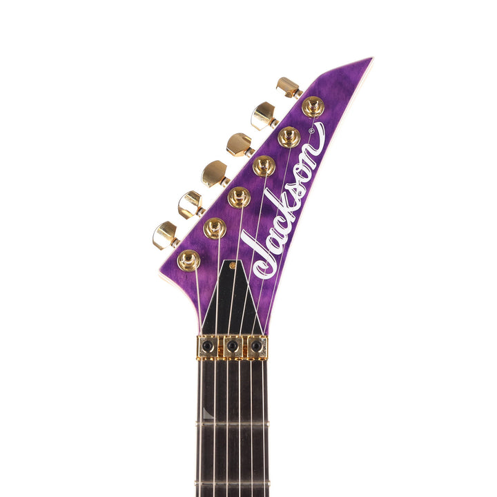 Jackson Pro Series Soloist SL2Q MAH Ebony Fingerboard Transparent Purple