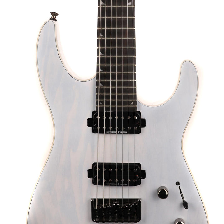 Jackson Pro Series Soloist SL7A MAH HT Ebony Fingerboard Unicorn White Used