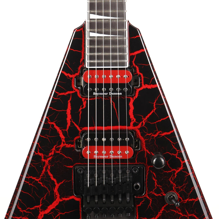 Jackson Pro Series Rhoads RR24 Ebony Fingerboard Maul Crackle Used