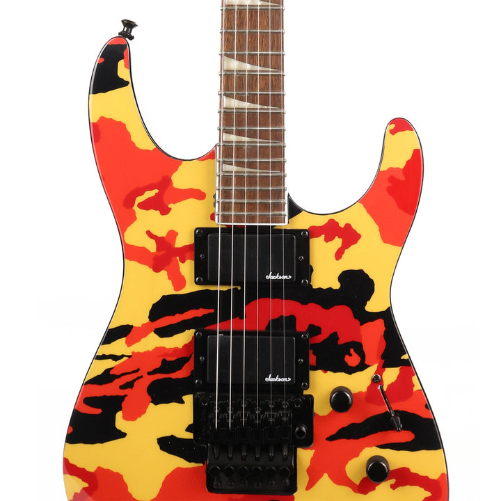 Jackson X Series Soloist SLX DX Camo Laurel Fingerboard Multi-Color Camo Used