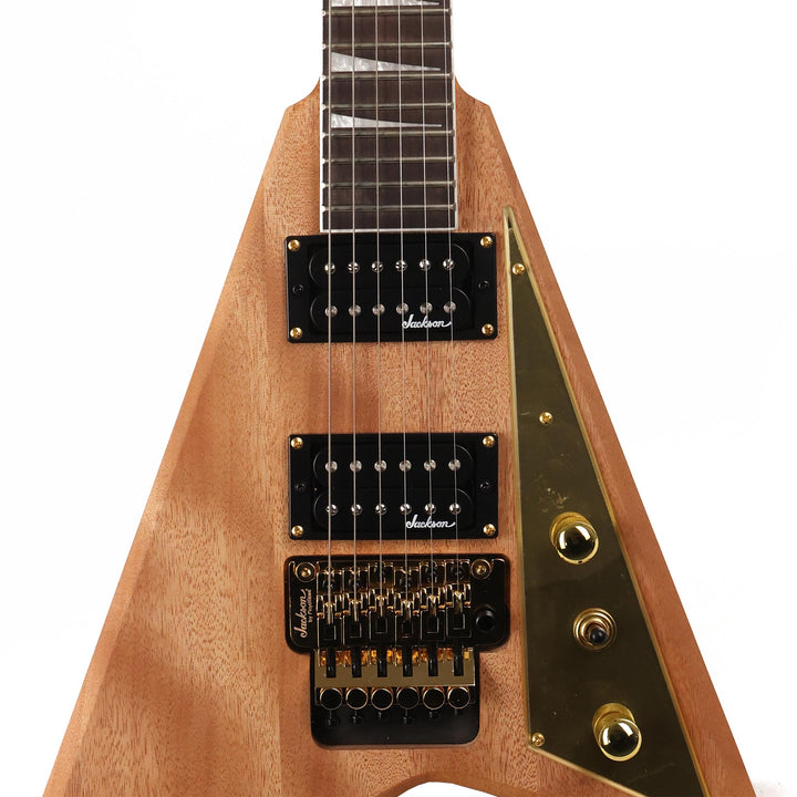 Jackson JS Series Rhoads MAH JS32 Amaranth Fingerboard Natural
