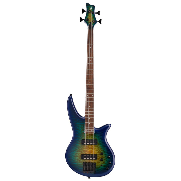 Jackson X Series Spectra Bass SBXQ IV Amber Blue Burst Used