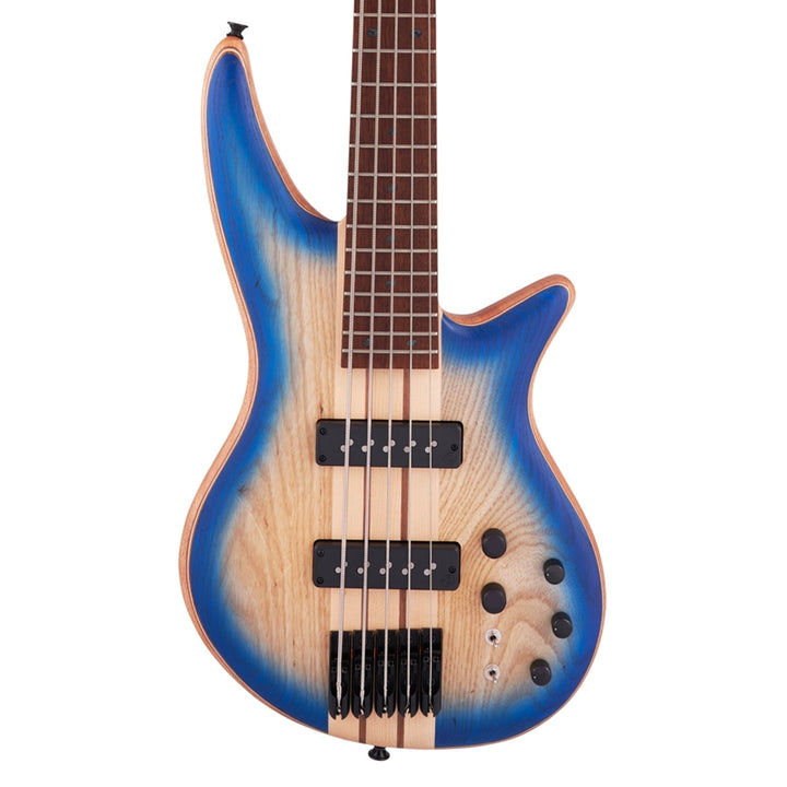 Jackson Pro Series Spectra Bass SBA V  Blue Burst Used