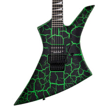 Jackson Pro Series Signature Brandon Ellis Kelly Ebony Fingerboard Green Crackle Used