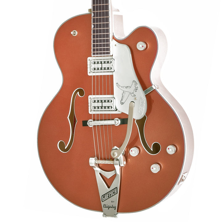 Gretsch G6136T Limited Edition Falcon with Bigsby Ebony Fingerboard Two-Tone Copper/Sahara Metallic