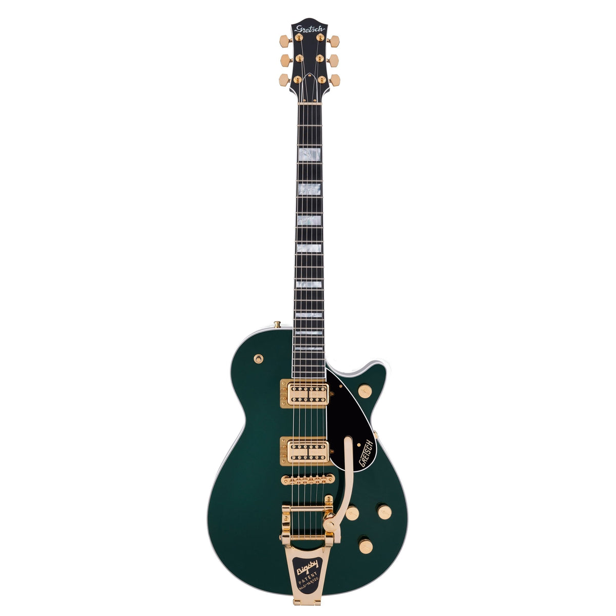 Gretsch G6228TG-PE Players Edition Jet BT with Bigsby and Gold Hardware Ebony Fingerboard Cadillac Green — 2