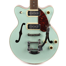 Gretsch G2655T-P90 Streamliner Center Block Jr. Double-Cut P90 with Bigsby Laurel Fingerboard Two-Tone Mint Metallic and Vintage Mahogany Stain