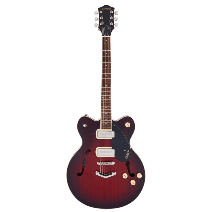 Gretsch G2622-P90 Streamliner Center Block Double-Cut P90 with V-Stoptail Laurel Fingerboard Claret Burst Used