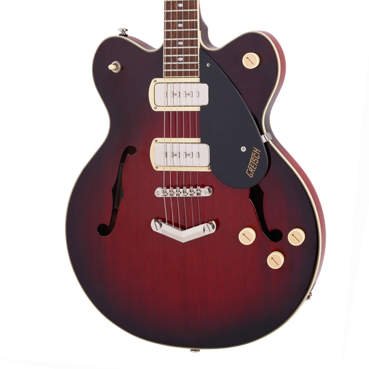 Gretsch G2622-P90 Streamliner Center Block Double-Cut P90 with V-Stoptail Laurel Fingerboard Claret Burst Used