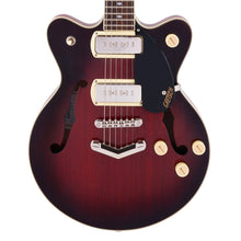 Gretsch G2655-P90 Streamliner Center Block Jr. Double-Cut P90 with V-Stoptail Laurel Fingerboard Claret Burst
