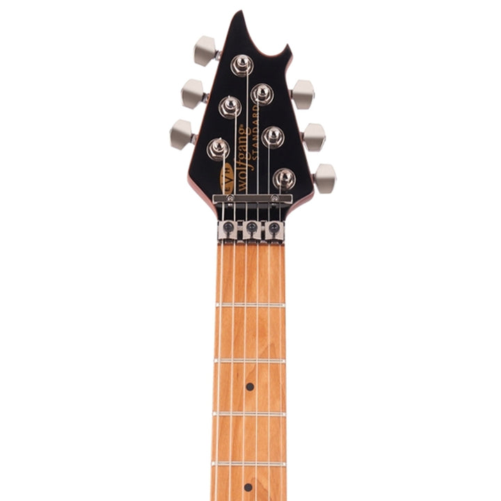 EVH Wolfgang Standard QM Baked Maple Fingerboard Transparent Green Used