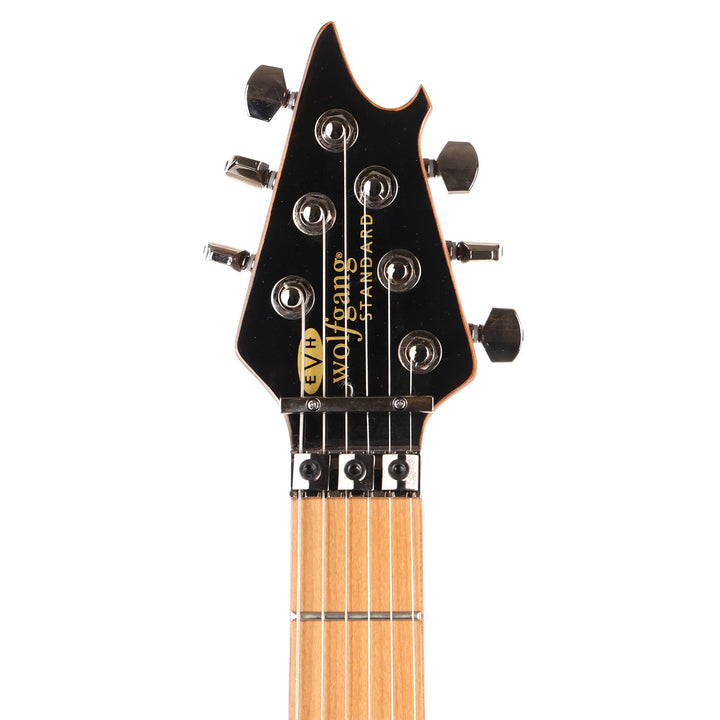 EVH Wolfgang Standard QM Baked Maple Fingerboard Transparent Green