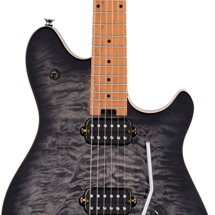 EVH Wolfgang Special QM Baked Maple Fingerboard Charcoal Burst