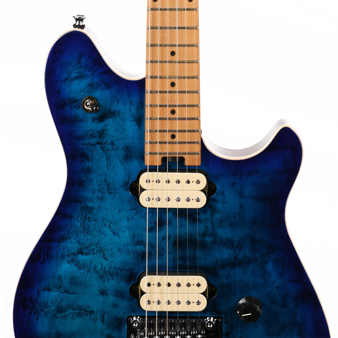 EVH Wolfgang Special QM Baked Maple Fingerboard Chlorine Burst