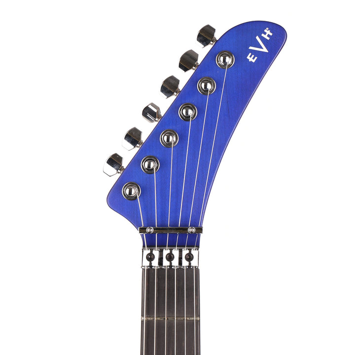 EVH 5150 Series Deluxe Poplar Burl Ebony Fingerboard Aqua Burst Used