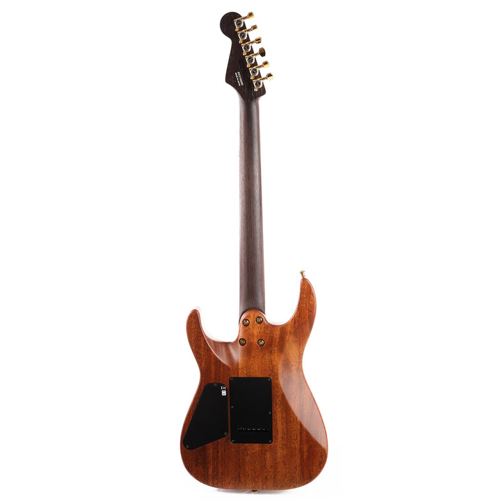 Charvel MJ DK24 HSH 2PT E Mahogany with Figured Walnut Streaky Ebony Fingerboard Natural Used