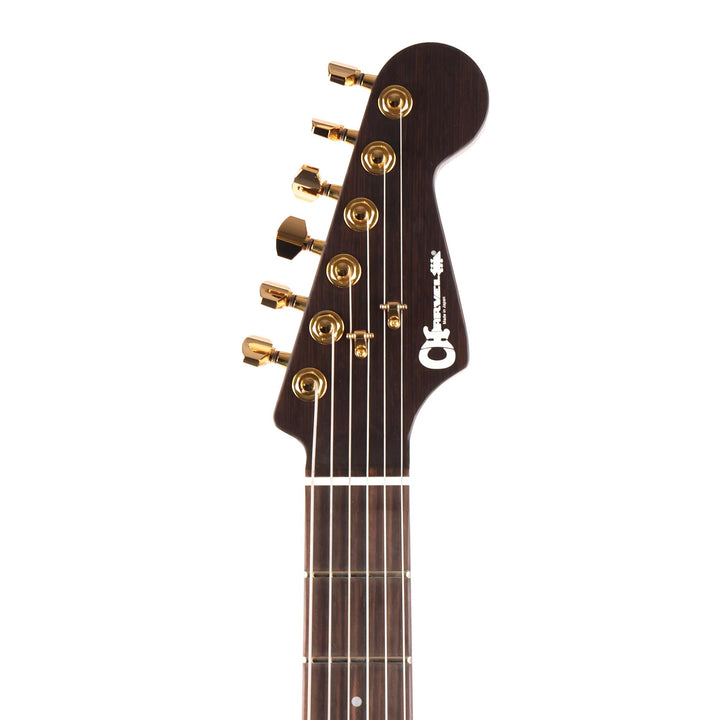 Charvel MJ DK24 HSH 2PT E Mahogany with Figured Walnut Streaky Ebony Fingerboard Natural Used