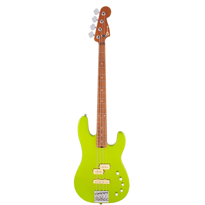 Charvel Pro-Mod San Dimas Bass PJ IV Lime Green Metallic Used