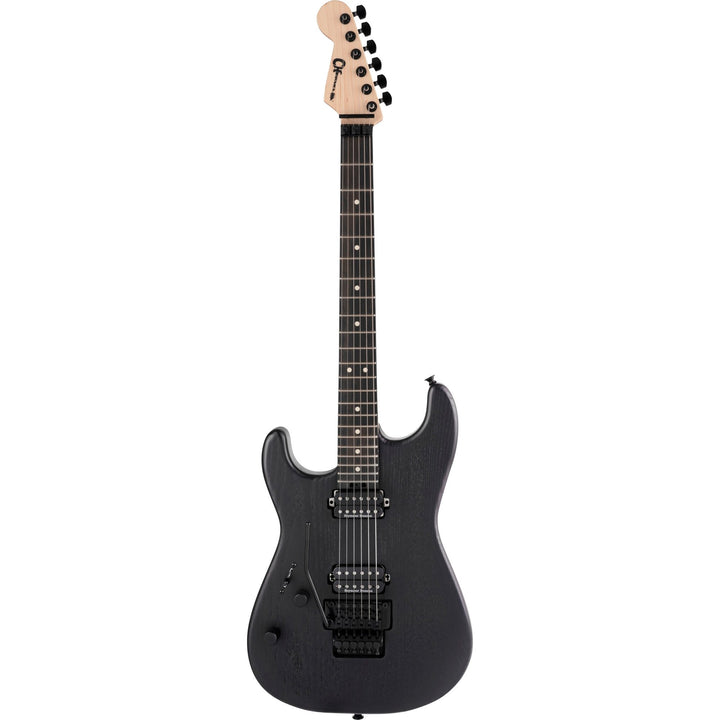 Charvel Pro-Mod San Dimas Style 1 HH FR E LH Sassafras Ebony Fingerboard Satin Black Left-Handed Used