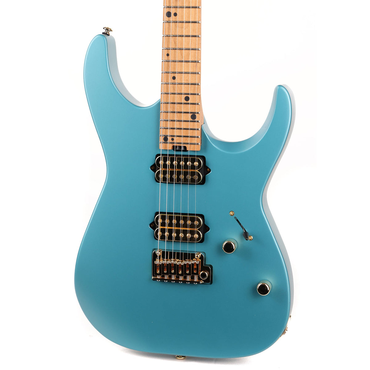 Charvel Angel Vivaldi Signature Pro-Mod DK24-6 Nova Caramelized Maple Fingerboard Lucerne Aqua Firemist — 6