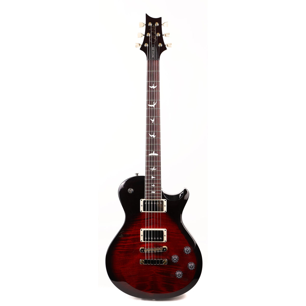 PRS S2 Singlecut McCarty 594 Fire Red Burst — 2