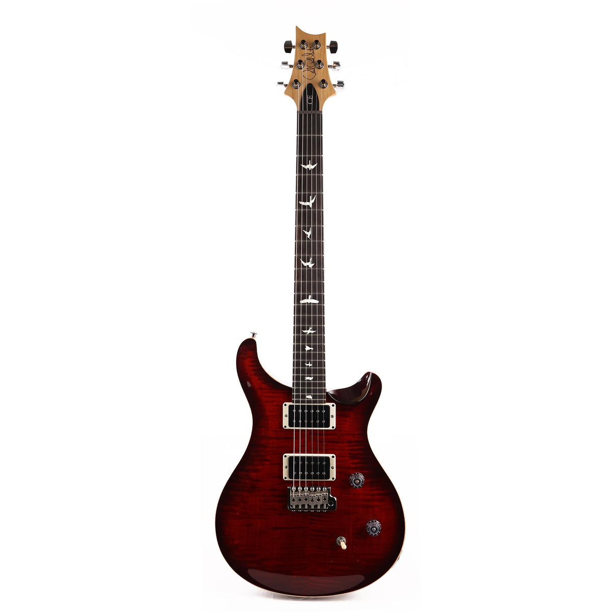 PRS CE 24 Fire Red Burst — 2