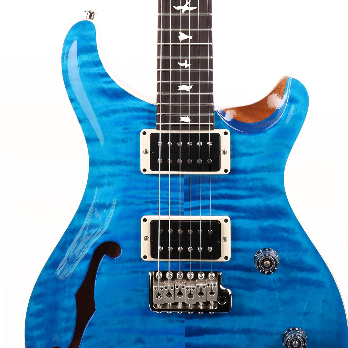 PRS CE 24 Semi-Hollow Blue Matteo — 6